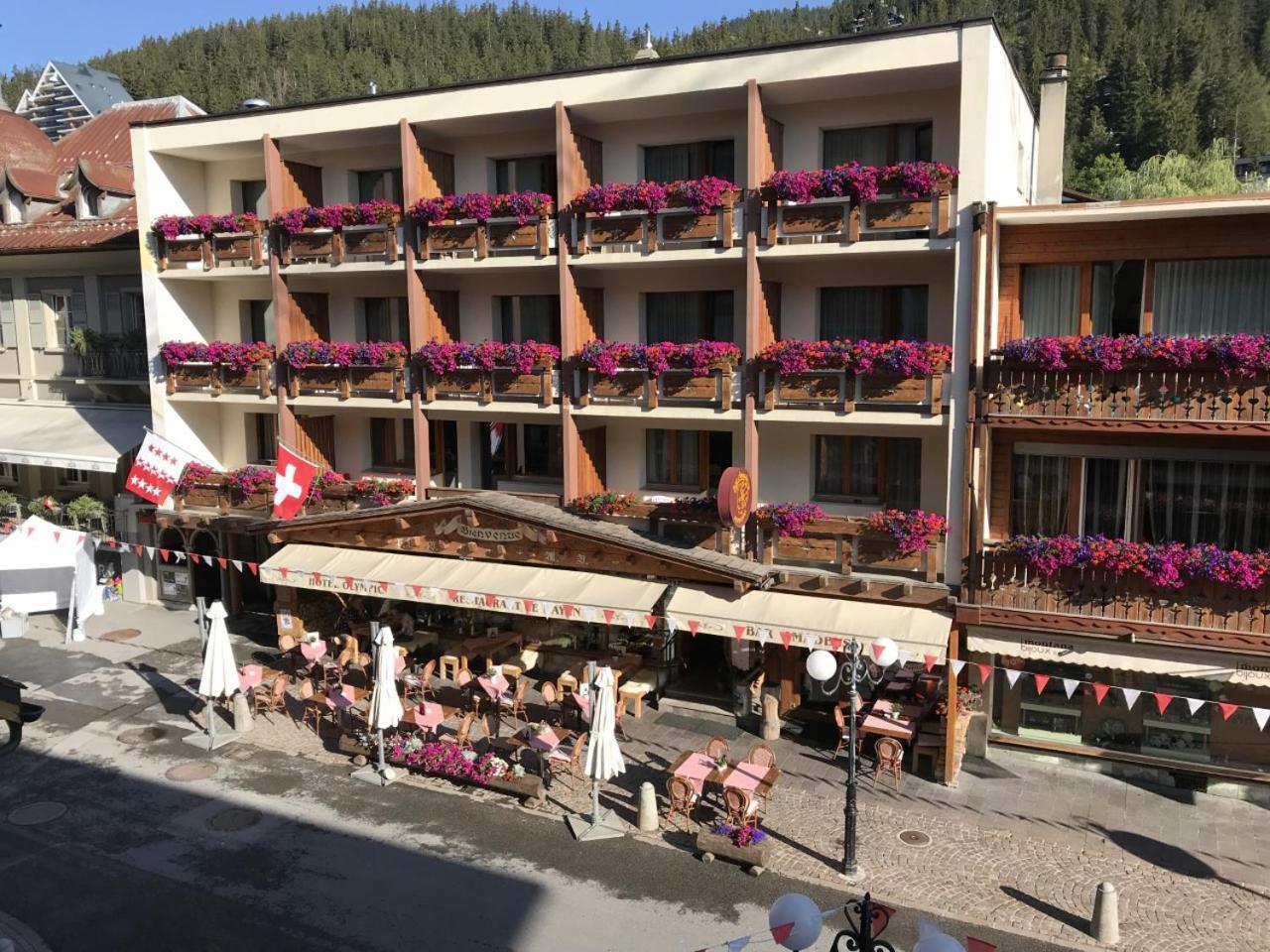 Hotel Olympic - Montana Center Crans-Montana Luaran gambar